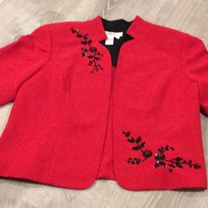 🖤♥️ COLDWATER Creek~~Gorgeous Dress Jacket ♥️🖤